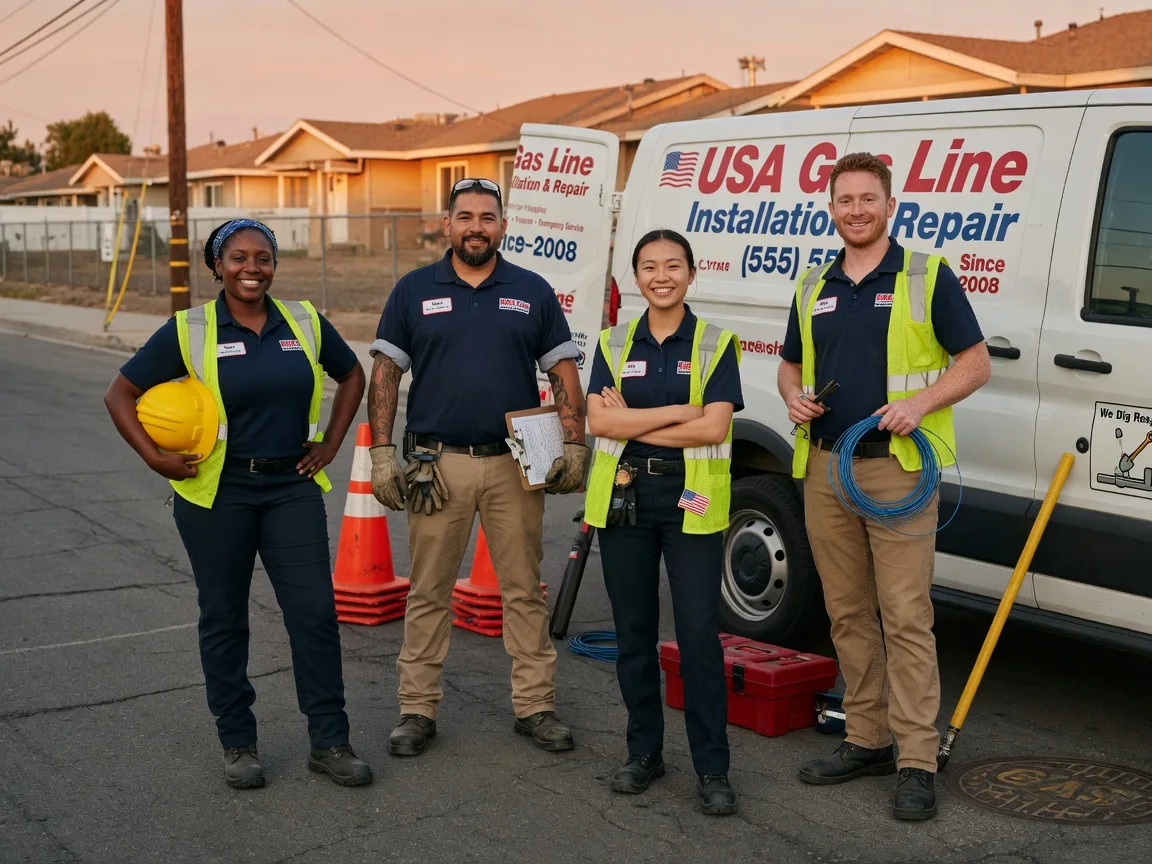 Gas Line Installation company in Buckatunna, MS